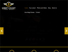 Tablet Screenshot of kravclasses.com